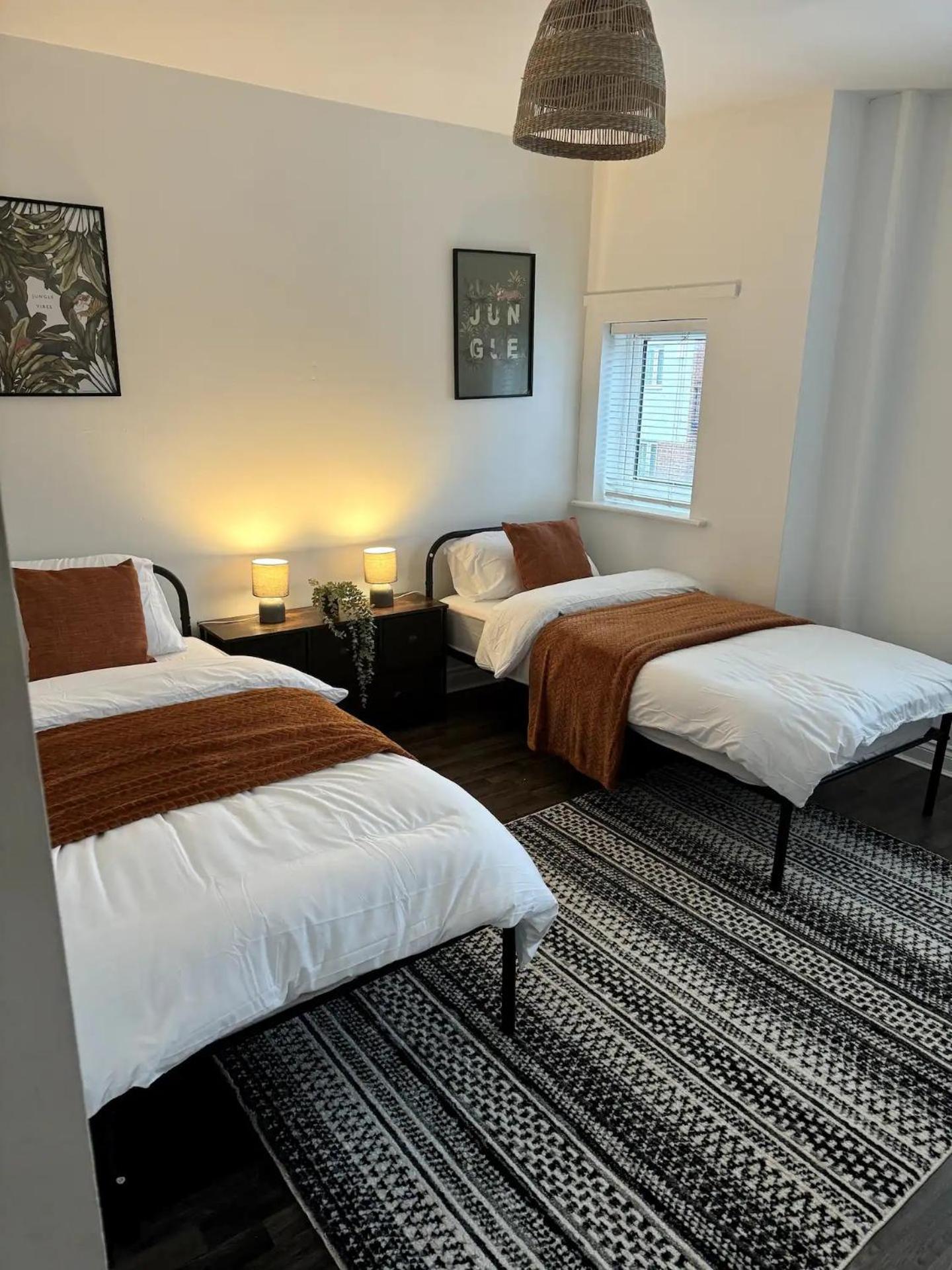 Modern Twin Room Near Ancoats & Etihad Stadium Manchester Eksteriør billede